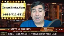 Philadelphia Phillies vs. New York Mets Pick Prediction MLB Odds Preview 4-29-2014