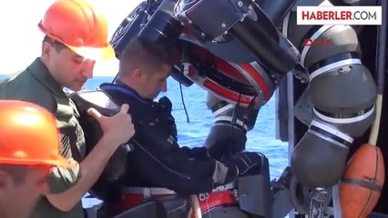 Atmosferik Dalış Elbisesiyle Dipte Arama Yapıldı