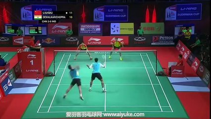 [Highlights] 2013 Badminton Sudirman Cup China vs India Mens Doubles