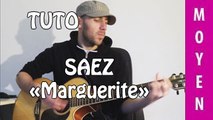Saez - Marguerite - Cours Guitare
