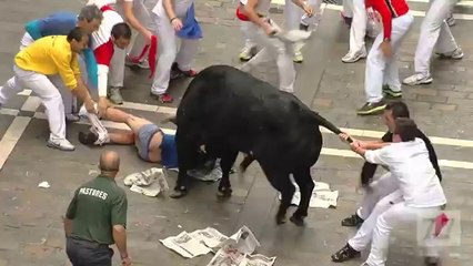 2013 Running of the Bulls™-  July 12th Injury