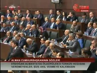Başbakan Erdoğan, Almanya Cumhurbaşkanının Açıklamalarını Eleştirdi