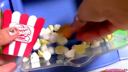 Popcorn Machine Moon Dough Snack Shop Play Set Make Ice Crea