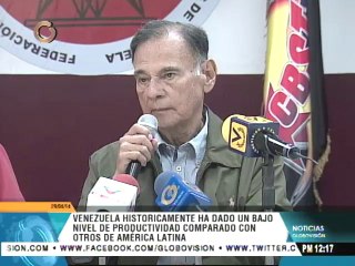 Araque: En Venezuela se aumentan los salarios sin que haya incremento de la productividad