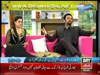 Noman Masood and Noor talking about their first Drama together and how noman flirted with her