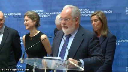 Cañete agradece el apoyo de Rajoy