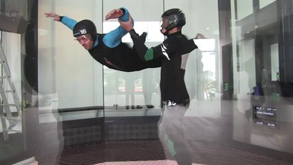 J'ai testé le skydiving indoor à Charleroi