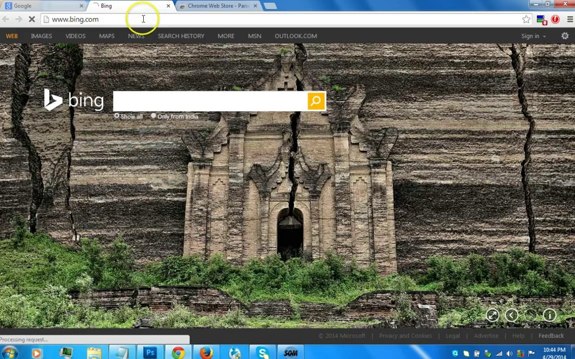 How to Hide all Opened tabs in Google Chrome | Google Chrome Extensions | PanicButtton