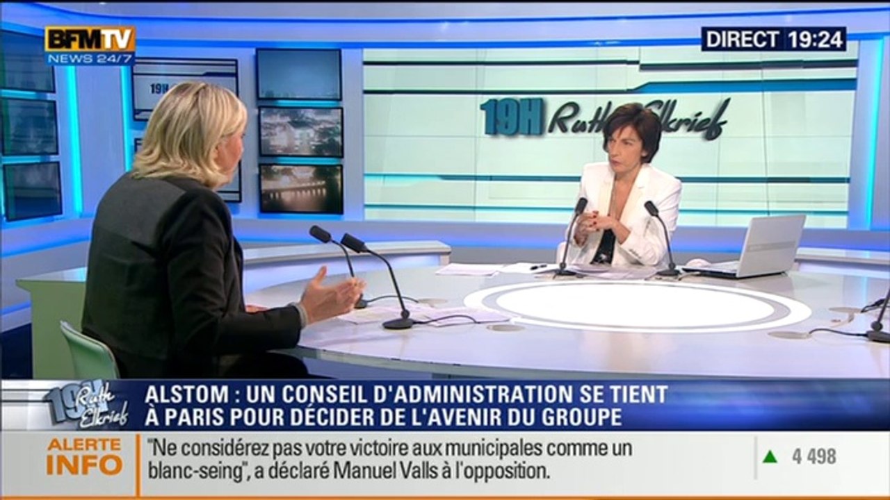 Marine Le Pen: L'invitée de Ruth Elkrief – 29/04