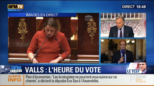 BFM Story: Vote du programme de stabilité: que reproche-t-on au programme de Manuel Valls ? - 29/04