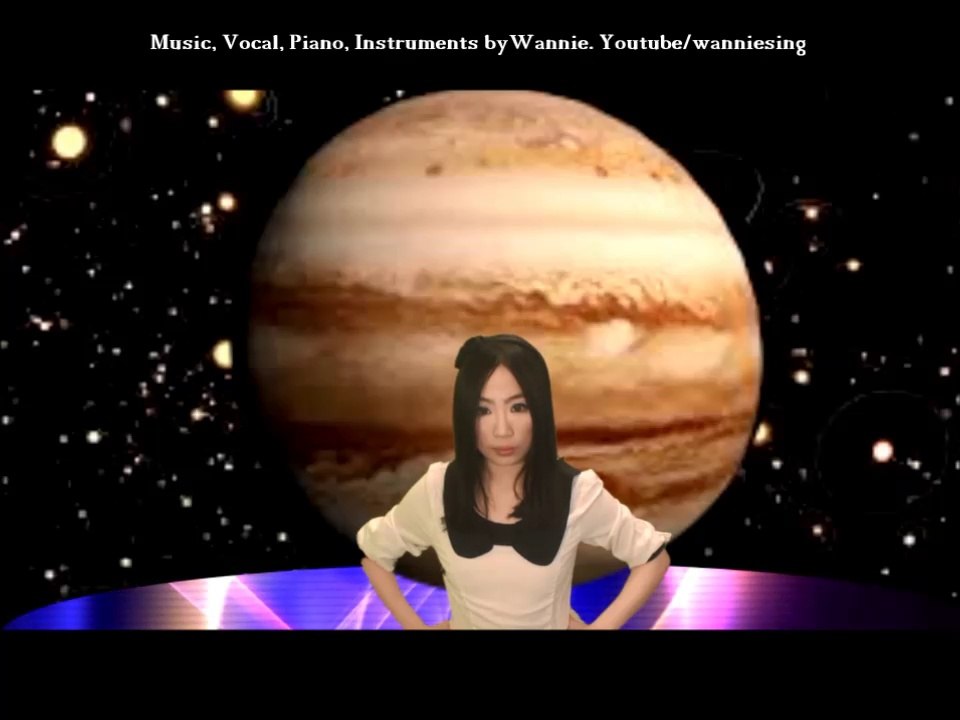 Relaxation Music ( music therapy ) Vocalise - ' Jupiter ' - Wannie planet star series