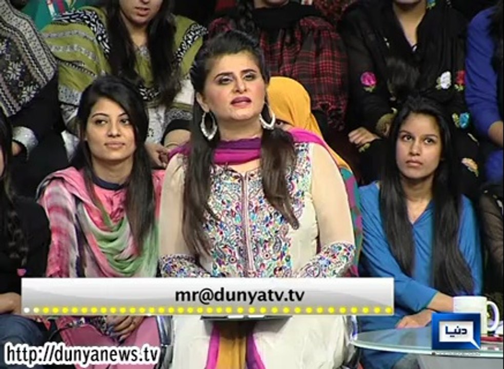 Dunya News – Mazaaq Raat - 29-Apr-2014