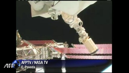 Astronautas en conflicto por Rusia y EEUU