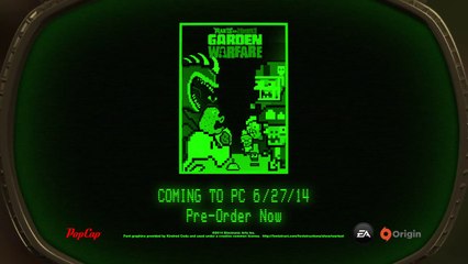 Plants VS Zombies Garden Warfare PC Trailer