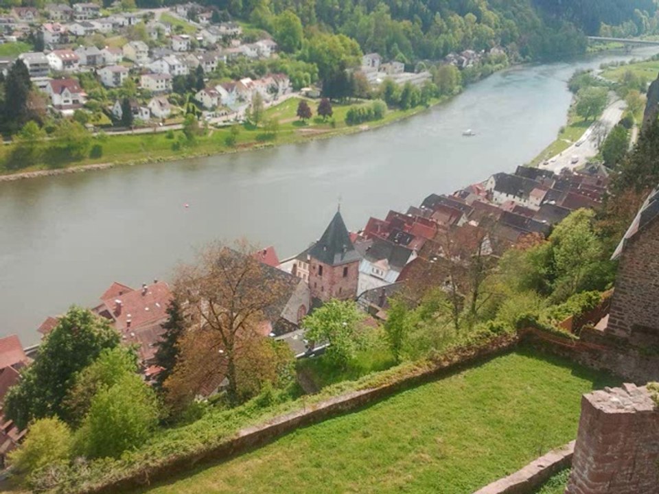 Burg hirschhorn im odenwald