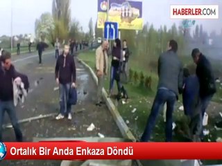 Ortalık Bir Anda Enkaza Döndü