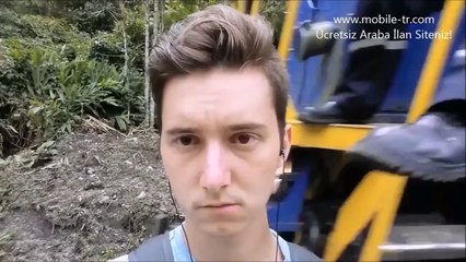 Selfie Çekinirken Makinistin Tekmesini Yiyen Genç