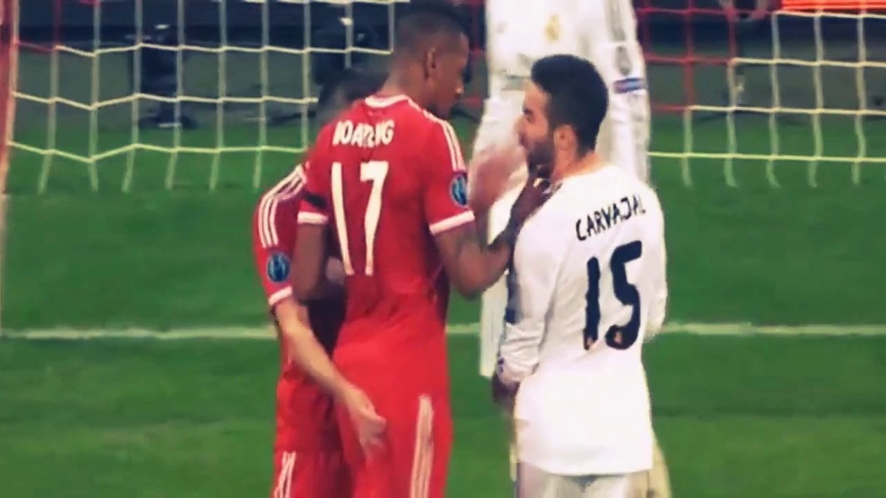 Franck Ribery slap Daniel Carvajal over the face ~ FC Bayern München vs Real Madrid HD