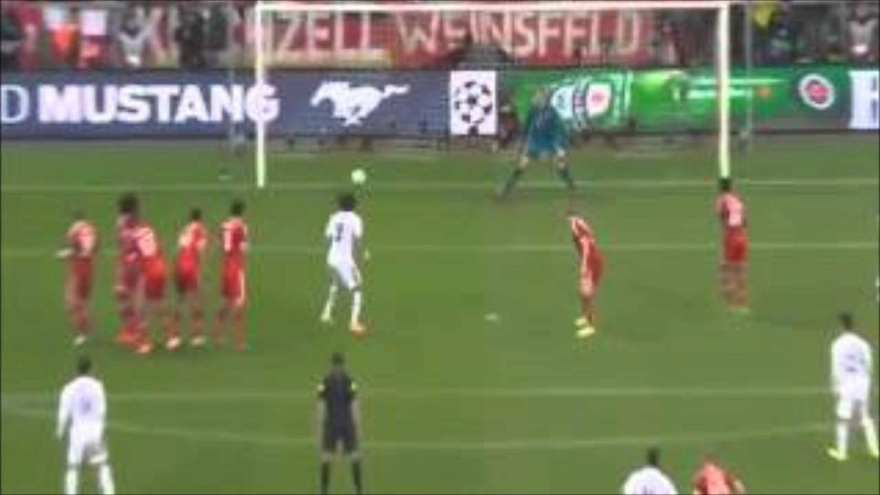 FC Bayern München vs Real Madrid 0-4 Cristiano Ronaldo Amazing Free Kick Goal - ( 29/04/2014 ) HD