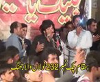 Zakir Qurban jafari  majlis o Matam p 3  jalsa 2014 chak 232 Nolaan wala jhang