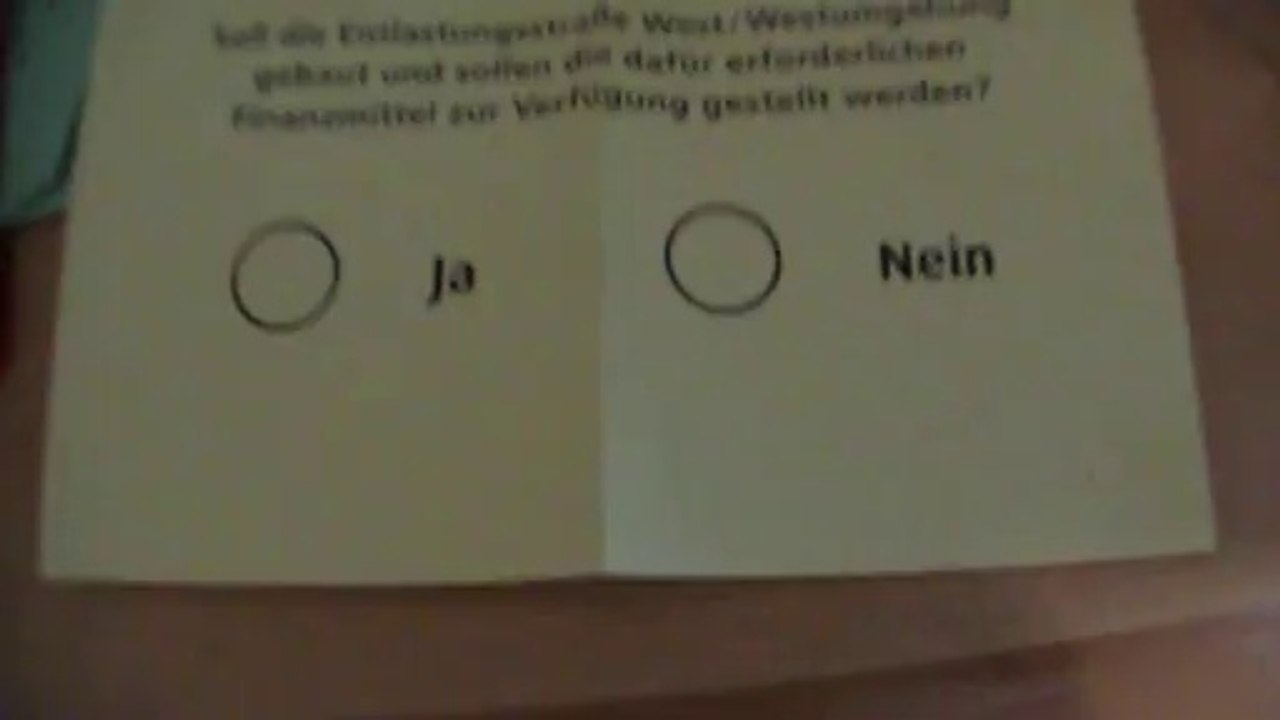 Europawahl 2014 und Bürgerbefragung zur Westumgehung Entlastungsstraße in Osnabrück live