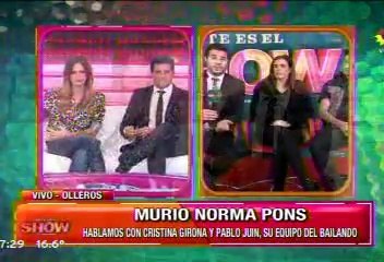 Paula en Este es el Show 4 - 29 de Abril