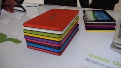 Acer Iconia One 7 Color Choices