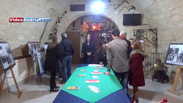 Andria: mostra di foto ed attrezzi d'epoca in un'abitazione sotterranea nel borgo San Nicola