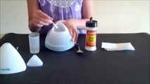 How to Clean SmileyDaisy Essential Oil Diffuser (Pyramid)