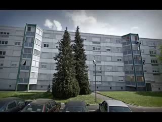 Audincourt (25) : visite de la cité "Les Champs Montants"