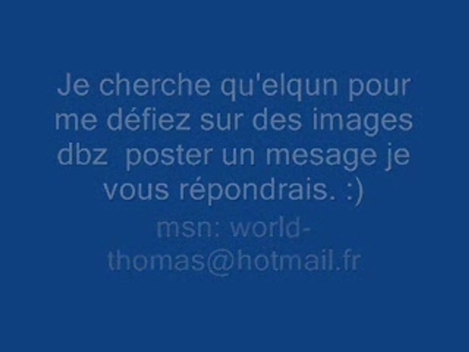 Cherche défi images DBZ