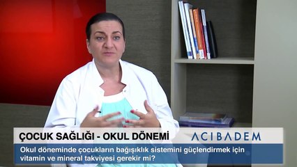 Çocukların bağışıklık sistemini güçlendirmek için vitamin ve mineral takviyesi gerekir mi?