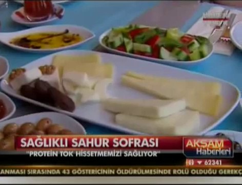 Sahurda ne yenir? Beslenme ve Diyet Uzmanı Dyt. Melis Torluoğlu anlatıyor.