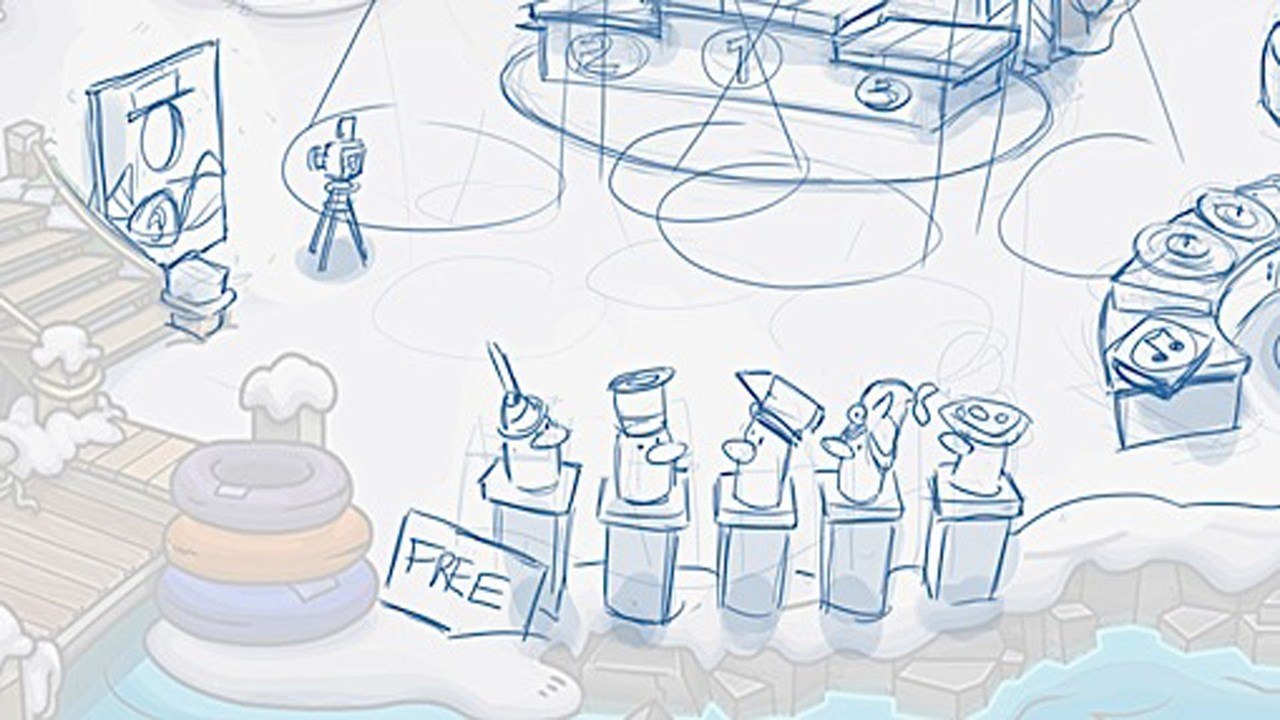 Club Penguin: Throwback Party/ 2 Parties in May