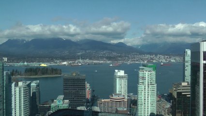 Vancouver Harbour, Canada On March 23, 2014
