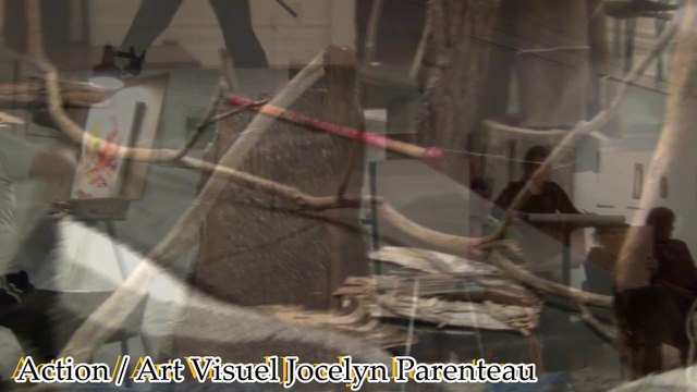 Les mordus du Croquis - Action/Art visuel Jocelyn Parenteau - LaRPV.tv