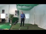 golf tip - balance drill on Country Club Elite Golf Mat