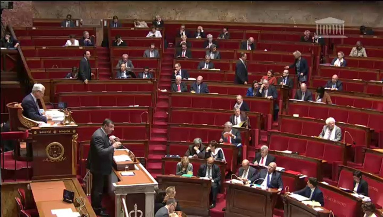 Jean-François Lamour s'exprime sur le programme de stabilité