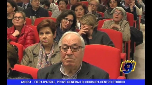 Andria | Fiera d'Aprile, prove generali di chiusura centro storico