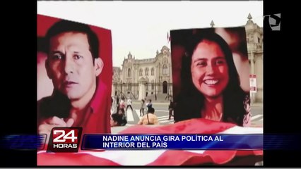 Gira política de Nadine Heredia generó revuelo en el Congreso