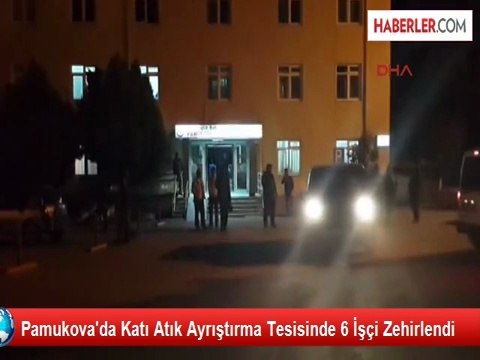 Katı Atık Tesisinde 'Kimyasal Madde' Alarmı