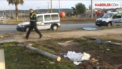 Tır Midibüse Çarptı 1 Yaralı