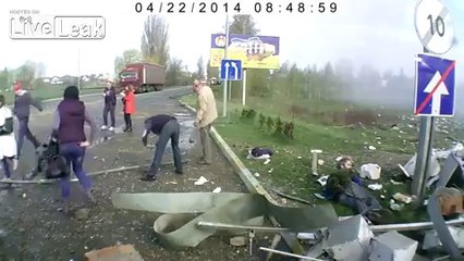 Ortalık bir anda enkaza döndü!