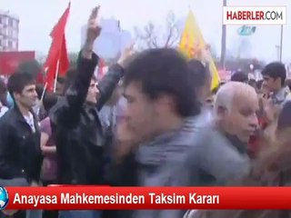 Aym, 1 Mayıs İçin Taksim Başvurusunu Kabul Etmedi