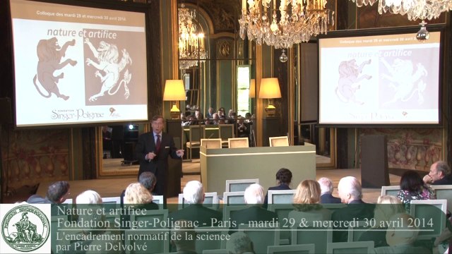 L'encadrement normatif de la science par Pierre Delvolvé, Académie des sciences morales et politiques