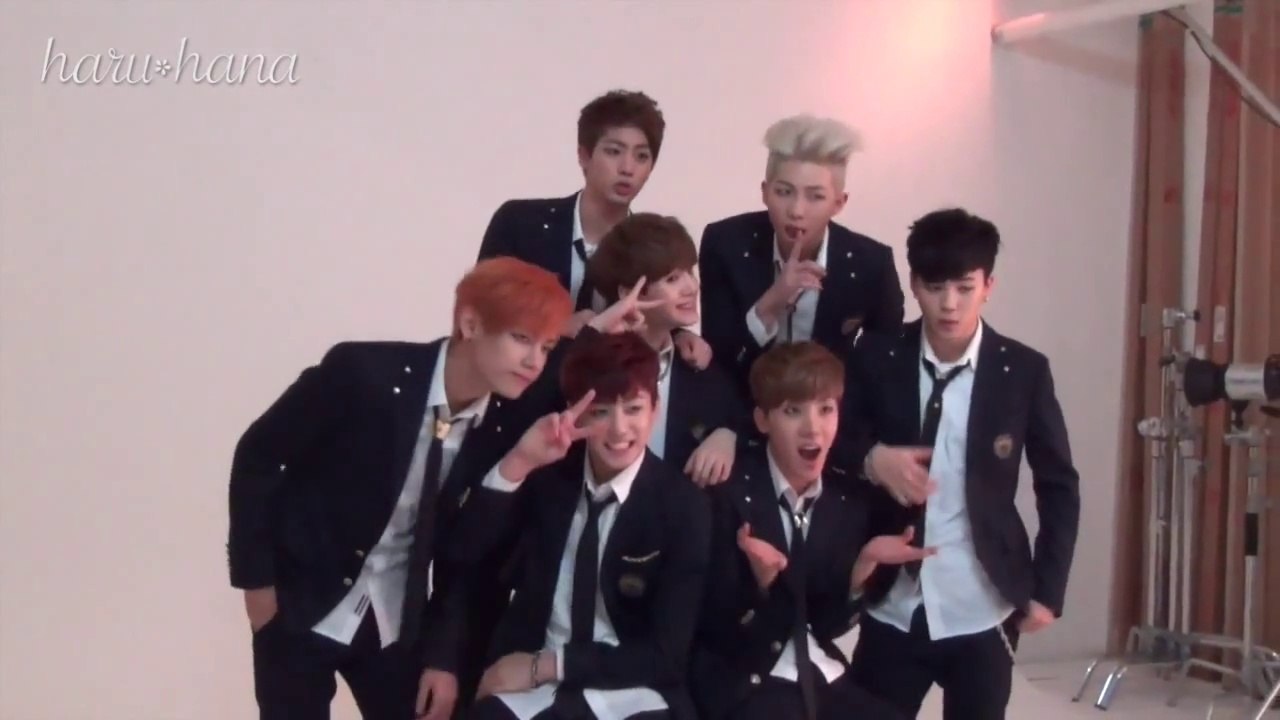 [Eng sub] Haru Hana Vol.23 Bangtan Photoshoot Making Video