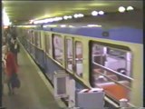 rer A  et metro ligne 5 paris 1988