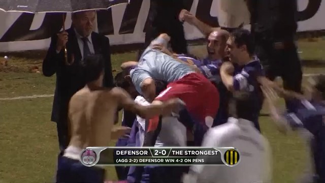 Copa Libertadores: Defensor 2-0 The Strongest (2-2)