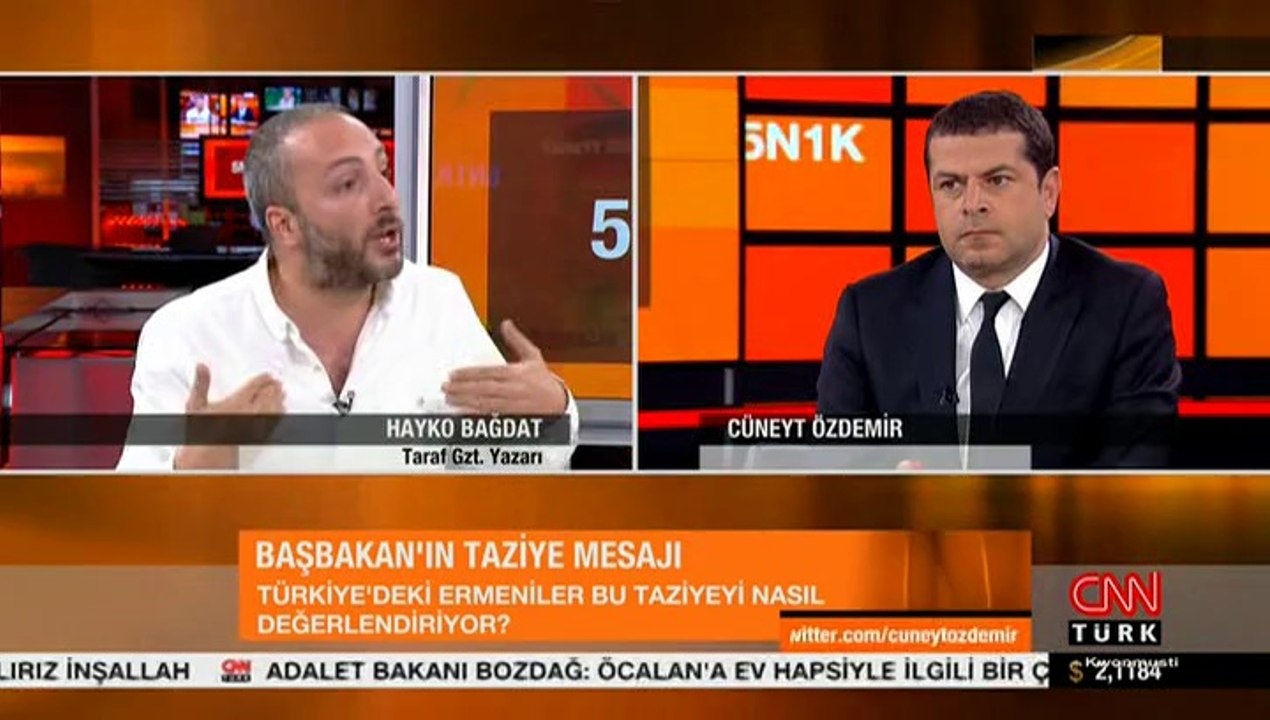 Hayko Bağdat ; Cüneyt Özdemir İle 5N1K Programı 29.04.2014