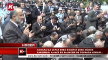 Ankara’da Vefat Eden Emniyet Şube Müdür Yardımcısı Ahmet Er Balıkesir’de Toprağa Verildi…